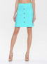 Юбка А-силуэта с металлическим декором MALIBY || Спідниця жін. CE MALIBY, р.170-90, aqua blue