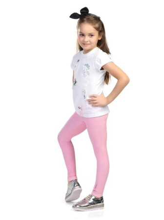 Леггинсы с рисунком &quot;зайчик&quot; FLUFFY, р.98, 104-52 || Леггинсы с рисунком &quot;зайчик&quot; FLUFFY, р.98, 104-52