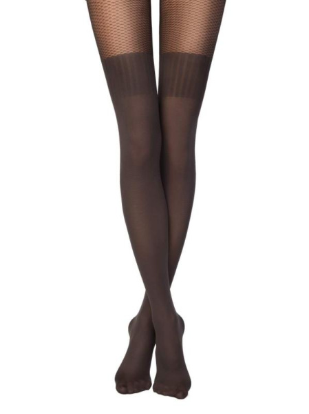 Колготки с имитацией гольфинов JACLIN Lycra Колготки с имитацией гольфинов JACLIN Lycra