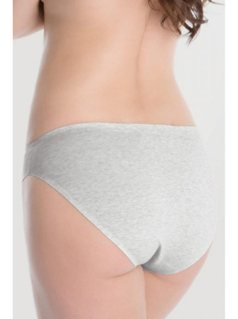 Полные трусики Julimex Cotton Hi-cut Серый || Полные трусики Julimex Cotton Hi-cut Серый