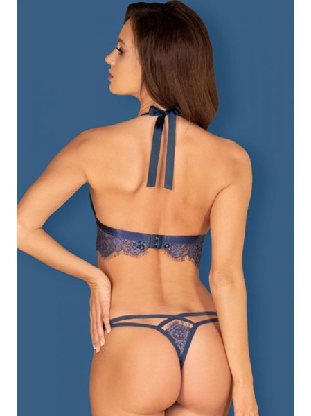 Комплект Obsessive Flowlace set Синий