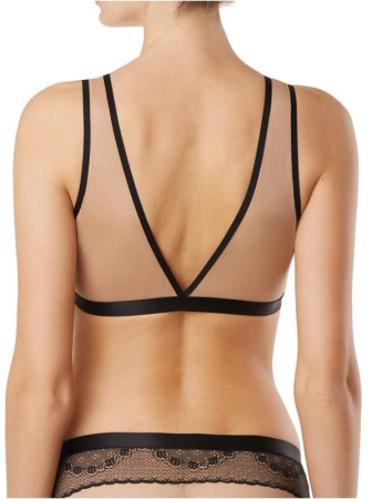 Бюстье с кристаллами Swarovski LBE 1080 || Бюстьє жіноче CE SWAROWSKI LBE 1080, р.170-100, royal black