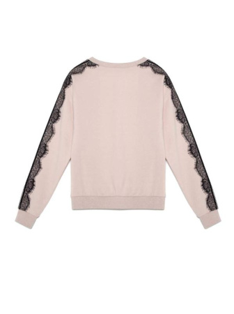 Хлопковый свитшот с легким мерцанием люрекса LD 1051 || Джемпер жін. CE LD 1051, р.170-88, shiny black