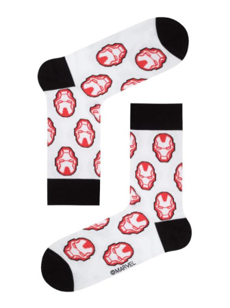 Носки муж. DW MARVEL 17С-140СПМ, р.29, 064 белый