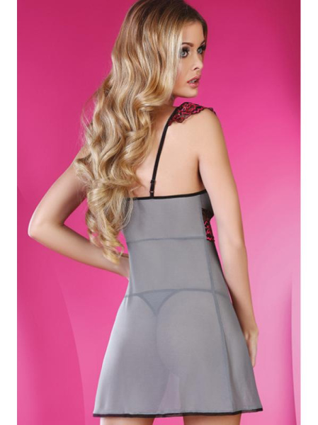 Комплект LivCo Corsetti Daylight Пепельно-черно-малиновый