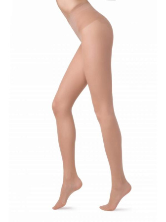 Колготки с имитацией ажурных трусиков BIKINI 40 Lycra, р.2, Natural