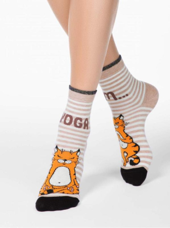 Носки жен. хлопковые Conte HAPPY 17С-21СП