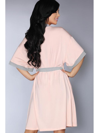 Халат LivCo Corsetti Aoidea Розовый-мокко