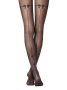 Колготки с имитацией шва сзади и рисунком &quot;бантики&quot; MISTERY Lycra, р.4, Nero || Колготки з імітацією шва ззаду і малюнком &quot;бантики&quot; MISTERY Lycra, р. 4, Nero