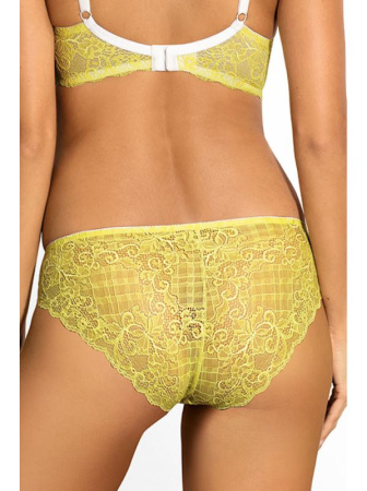 Полные трусики Ewa Bien Sanita C110 Бело-салатовый