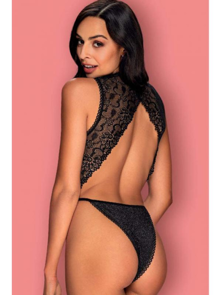 Боди Obsessive Elisetta Черный