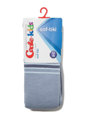Колготки детские Conte Kids SOF-TIKI 7С-38СП, р.62-74, 391 світлий джинс || Колготки дитячі Conte Kids SOF-TIKI 7С-38СП, р. 62-74, 391 джинс світлий