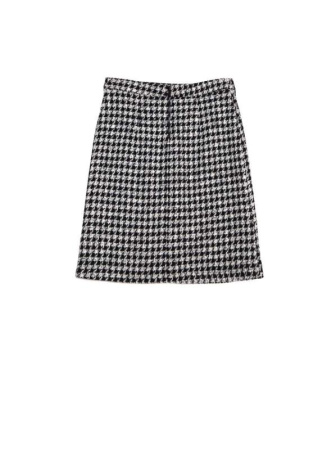 Стильная юбка A-силуэта COCO || Спідниця жін. CE COCO, р.164-98, black-ivory