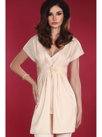 Халат LivCo Corsetti Shanessa Песочный