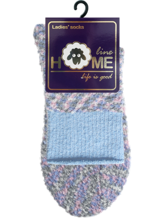 Носки жен. арт. 52-96 SOFT, р.25, 259 бледно-фиолетовый || Шкарпетки жін. арт. 52-96 SOFT, р.25, 259 бірюза