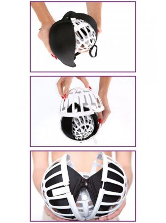 Шар для стирки бюстгальтера Julimex диаметром 16 см Белый