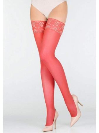 Чулки женские MARILYN Erotic 15, 3/4, grigio(серый)