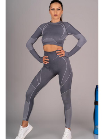 Спортивный костюм Merribel Gym 847 Графитово-серый