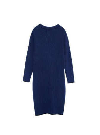 Вязаное платье из пряжи премиальной качества с модалом LDK 064 || Плаття жін. CE LDK064 18С-216СП, р.170-92-98, dark navy