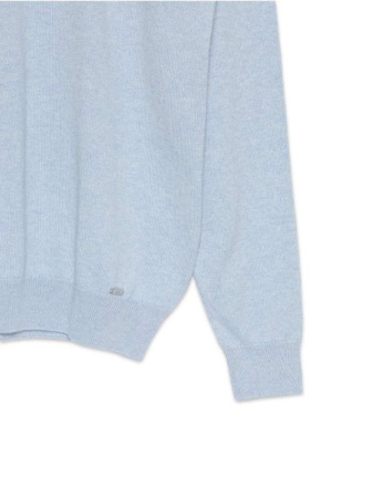 Джемпер из пряжи с хлопком и модалом LDK 098 || Джемпер жін. CE LDK098 19С-197СП, р.170-84, white smoke Джемпер из пряжи с хлопком и модалом LDK 098 || Джемпер жін. CE LDK098 19С-197СП, р.170-84, white smoke