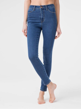 Моделирующие eco-friendly джинсы skinny c супервысокой посадкой CON-174 Lycra Моделирующие eco-friendly джинсы skinny c супервысокой посадкой CON-174 Lycra
