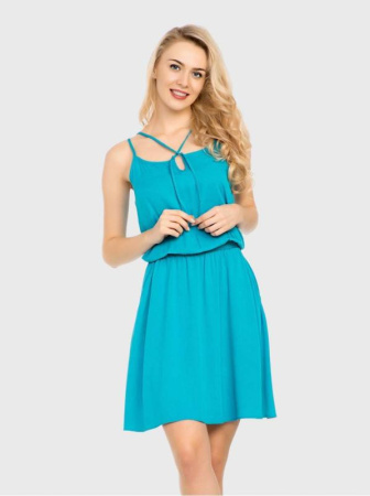 Легкое платье на завязках LPL 743