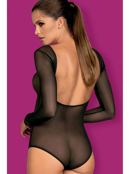 Боди Obsessive B124 Черный