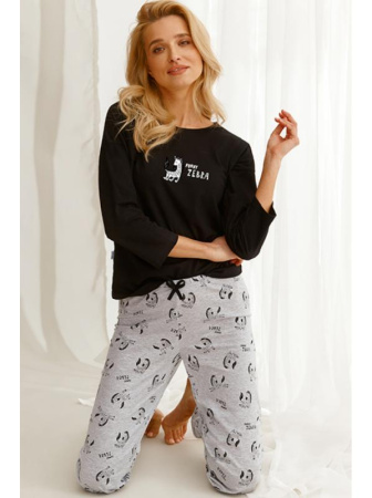 Пижама Taro Ida 2581 Черно-серый