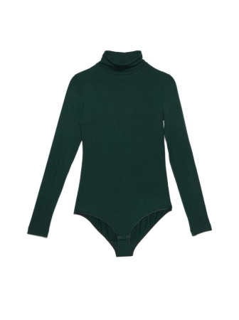 Базовая боди-водолазка из вискозы LBD 1029 || Боді жін. CE LBD 1029, р.164-92-98, royal green