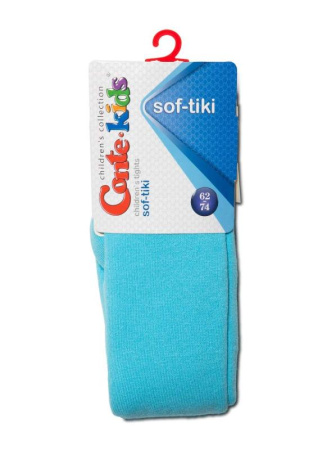 Колготки детские Conte Kids SOF-TIKI 7С-38СП, р.62-74, 390 бірюза || Колготки дитячі Conte Kids SOF-TIKI 7С-38СП, р. 62-74, 390 бірюза