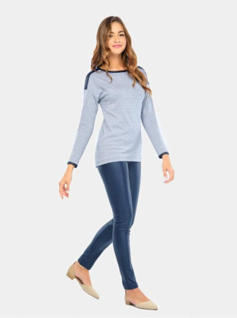 ВТЖ Джемпер жін. CELG LD 670, р.158,164-88, молочний-чорний