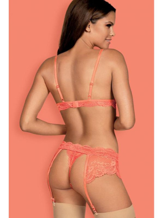 Комплект Obsessive 810-SEG-5 set Коралловый || Комплект Obsessive 810-SEG-5 set Коралловый Комплект Obsessive 810-SEG-5 set Коралловый || Комплект Obsessive 810-SEG-5 set Коралловый