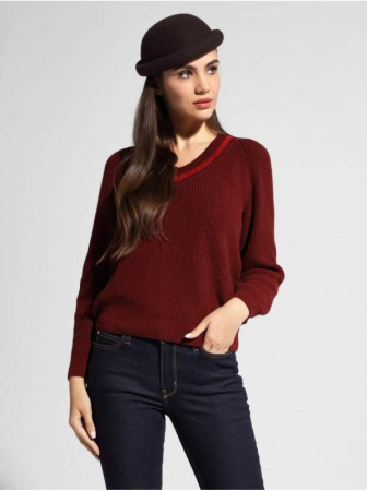 &quot;Oversize&quot; пуловер из итальянской пряжи с кашемиром LDK 066