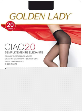Колготки женские классические GOLDEN LADY Ciao 20, 2, daino(цвет загара)