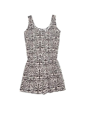 Комбинезон с анималистичным рисунком LIANA || Напівкомбінезон жін. LIANA, р.164-84-92, black