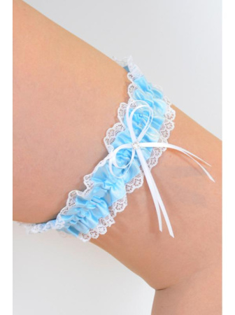 Подвязка Julimex Stambul PW 34 Бело-голубой