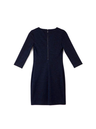 Ультрамодное платье-футляр с металлическим блеском 854 || Плаття жін. CE LPL 854, р.170-84-90, Marino