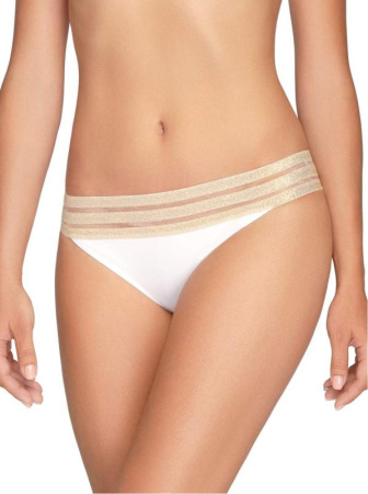 Трусики-слипы с золотой резинкой SALINA