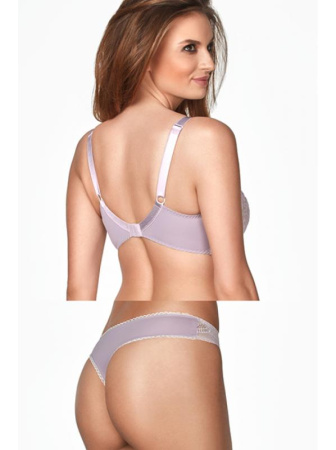 Комплект Kinga Furni - бюстгальтер с мягкой чашкой SC-581 и стринги S-579/1 Сирень || Комплект Kinga Furni - бюстгальтер с мягкой чашкой SC-581 и стринги S-579/1 Сирень