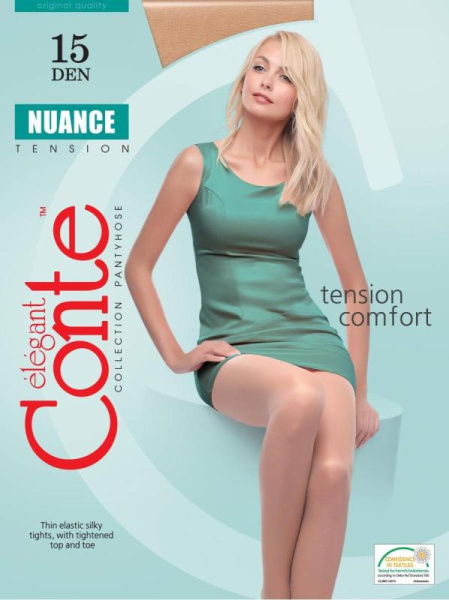 Колготки с шортиками NUANCE Conte 15 Lycra, р.4, Shade Колготки с шортиками NUANCE Conte 15 Lycra, р.4, Shade
