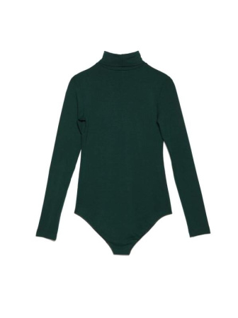 Базовая боди-водолазка из вискозы LBD 1029 || Боді жін. CE LBD 1029, р.164-92-98, royal green