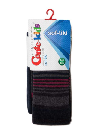 Колготки дитячі Conte Kids SOF-TIKI 7С-38СП, р. 140-146, 399 темно-синій