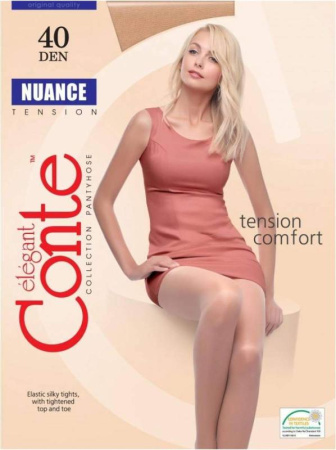 Колготки с шортиками CONTE Nuance 40, 6, bronz(цвет загара)