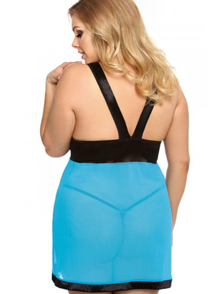 Комплект Anais Liessa Бирюзово-черный