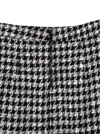 Стильная юбка A-силуэта COCO || Спідниця жін. CE COCO, р.164-98, black-ivory