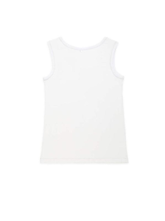 Топ из модала с мерцающей окантовкой LD 712 || ВТЖ Джемпер жін. CE LD 712, р.170-92, білий