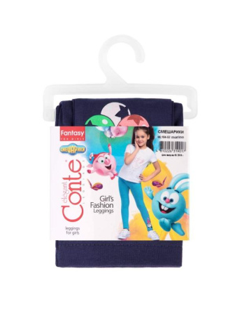 Леггинсы  с рисунком &quot;Смешарики&quot;, р.110, 116-56 || Жіночі з малюнком &quot;Смішарики&quot;, р. 110, 116-56
