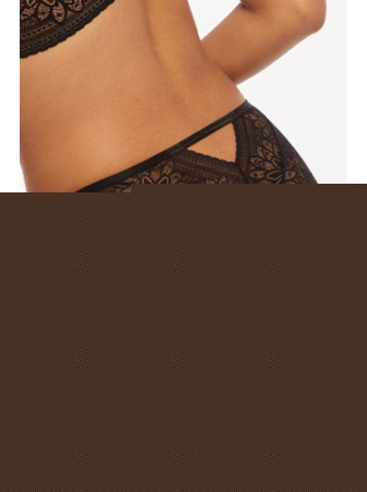 Полные трусики Kinga Mandala P-855/3 Черный