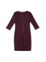Ультрамодное платье-футляр с металлическим блеском 854 || Плаття жін. CE LPL 854, р.170-100-106, bordo