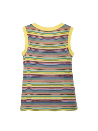 Топ в полоску с эластичными манжетами LD 921-1 || Джемпер жін. CE LD 921-1, р.170-84, yellow stripes